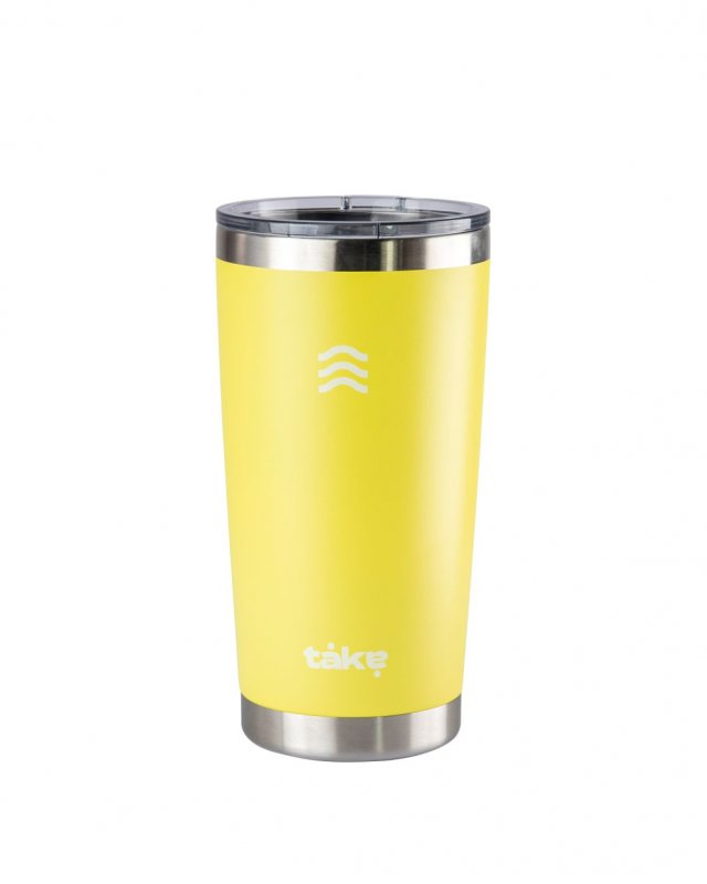 VASO BEER 600 AMARILLO