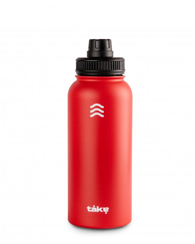 BOTELLA SPORT 900 ROJO